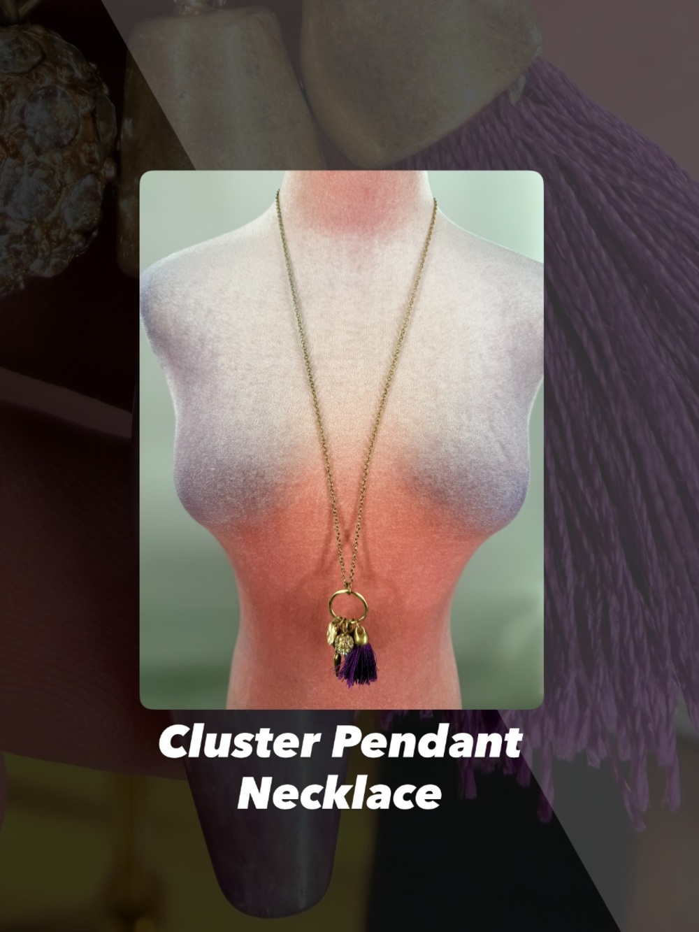 EUC Cluster Pendant Necklace